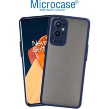 Microcase Oneplus 9 Pro London Serisi Darbeye Dayanıklı Kılıf - Buzlu Mavi