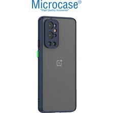 Microcase Oneplus 9 Pro London Serisi Darbeye Dayanıklı Kılıf - Buzlu Mavi