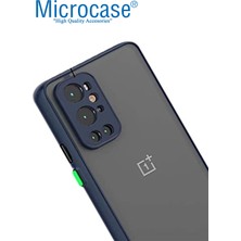 Microcase Oneplus 9 Pro London Serisi Darbeye Dayanıklı Kılıf - Buzlu Mavi