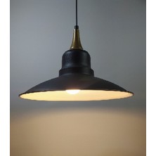 Mylights  Retro  Rustik Vintage Bronz Askılı Metal Sarkıt Avize 30 cm