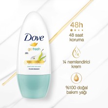 Dove Go Fresh Kadın Roll On Deodorant Armut ve Aloe Vera Kokusu 50 ml