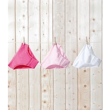 Blackspade 1294 Pamuklu Kız Çocuk Külot 3'lü Paket