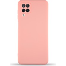 Caseart Samsung Galaxy M33 Kapak Içi Kadife Kamera Korumalı Lansman Silikon Kılıf - Pembe