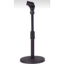 Masaüstü Mikrofon Tutucu Stand Ayarlanabilir Iki Kademeli Mikrofon Stand