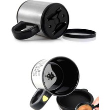 Self Stirring Kendi Kendini Karıştıran Mikser Kupa Termos Bardak; Self Stirring Mug
