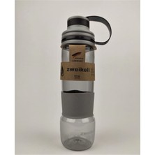 Zweikell Sport Black 650 ml Siyah Tritan Suluk