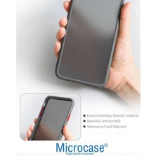 Microcase Vivo V23 5g London Serisi Darbeye Dayanıklı Kılıf - Buzlu Siyah