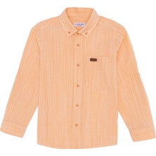 U.S. Polo Assn. Erkek Çocuk Kavun Desenli Gömlek 50249563-VR202