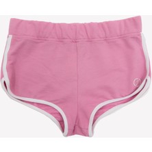 Ozmoz Kız Çocuk Spor Kesim Pembe Şort