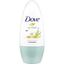 Dove Go Fresh Kadın Roll On Deodorant Armut ve Aloe Vera Kokusu 50 ml