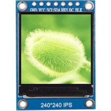 Hobi Mekatronik 240X240 1.3 Inch OLED Arduino Tft LCD Ekran Modülü