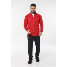 Diadora Mundial - Erkek Kırmızı Likralı Eşofman Takımı - Mundialkamp
