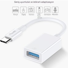 Zuzg Huawei Samsung Için Otg Adaptör Type-C Arayüzü (Yurt Dışından)