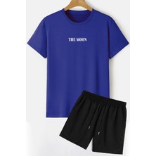 Trendypassion Evren Temalı Şort T-Shirt Eşofman Takımı