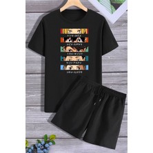 Trendypassion Anime Şort T-Shirt Eşofman Takımı