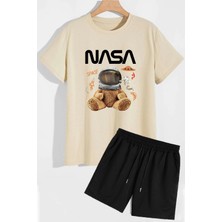 Trendypassion Nasa Şort T-Shirt Eşofman Takımı