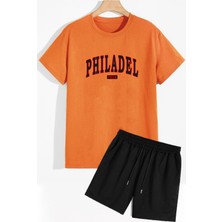 Trendypassion Phıdelphıa Şort T-Shirt Eşofman Takımı