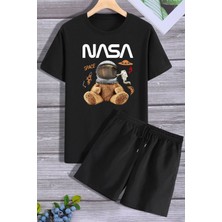 Trendypassion Nasa Şort T-Shirt Eşofman Takımı
