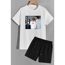 Trendypassion Müslüm Baskılı Şort T-Shirt Eşofman Takımı
