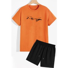 Trendypassion Michelangelo Şort T-Shirt Eşofman Takımı