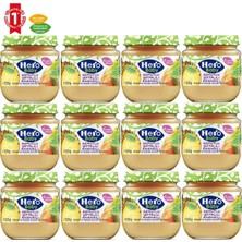 Hero Baby Kavanoz Maması 125GR Armut Ananas Şeftali (12 Li Set)