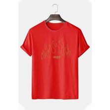 Angel Baskılı Unisex T-Shirt