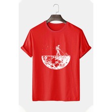 Uzay Temalı Tasarım Tshirt