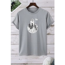 Flag Astronot Baskılı Tshirt