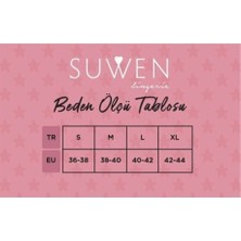 Suwen Lazer Kesim Dikişsiz İz Bırakmayan Brazilian String Külot