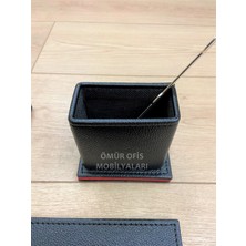 Ömür Ofis Triplex Sümen Takımı - Siyah - Mavi
