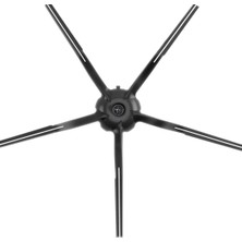 Mija Roborock S7 Maxv + Ultra Uyumlu 3 Parça Yedek Filtre Fırça Seti Siyah