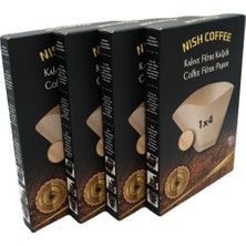 Nish Kahve Filtre Kahve Kağıdı 1x4 40'lı 4'lü Paket