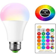 Rgb LED Ampül Lamba