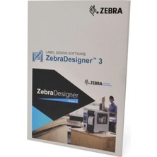 Zebra Profesyonel Etiket Barkod Tasarım Programı Versiyon 3 (Zebra Designer Pro V3)