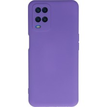 Kılıfmania Oppo A54 4g Kapak Içi Kadife Kamera Korumalı Lansman Silikon Kılıf - Mor