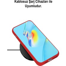 Kılıfmania Oppo A16 Kapak Içi Kadife Kamera Korumalı Lansman Silikon Kılıf - Lila