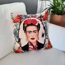 Körfez Kırlent Goblen Dokuma Kırlent Kılıfı Frida 43 x 43 Cm