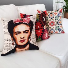 Körfez Kırlent Goblen Dokuma Kırlent Kılıfı 3'lü Karışık Kombin Set