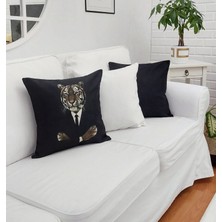 Körfez Kırlent Hayvan Figürlü Kırlent Kılıfı 3'lü Kombin Set