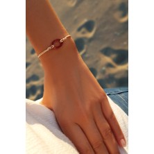 Vaoov Swarovski Taşlı Gümüş Bileklik
