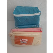 Mef Collection Çorap Hurcu Tela Baza Altı Karışık Renk 10'lu