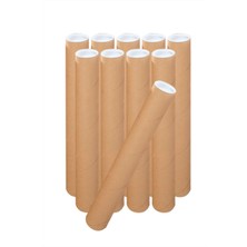 Welma Reklam Bahçesi 10 Adet 75CM x 10,5 cm Postüp Masura Rulo Çift Kapaklı Kutu , 30KG Dayanıklı
