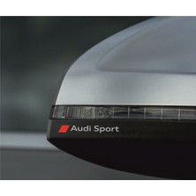 Oto Sticker Audi Sport Stickeri 2 Adet Set Araba Etiketi