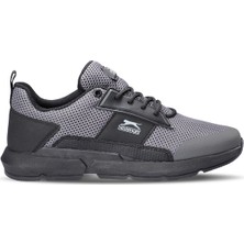 Slazenger TRIO Erkek Sneaker Koşu & Yürüyüş Ayakkabısı Koyu Gri