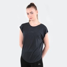 Slazenger POLINA Kadın Tişört Koyu Gri