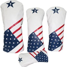 Zwinz 4x Dayanıklı Golf Ahşap Kafa Kapağı Premium Fairway Headcover Utility Club Guard (Yurt Dışından)