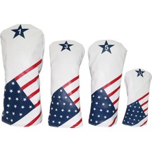 Zwinz 4x Dayanıklı Golf Ahşap Kafa Kapağı Premium Fairway Headcover Utility Club Guard (Yurt Dışından)