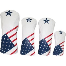Zwinz 4x Dayanıklı Golf Ahşap Kafa Kapağı Premium Fairway Headcover Utility Club Guard (Yurt Dışından)