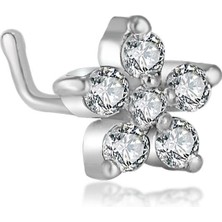 Diamine 8 Ayar  Altın Hızma Pırlanta Hızma ( Yıldız Beyaz 0,06 Karat)