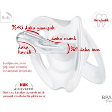 Nuk Genius Silikon Emzik 18-36 Ay 2li 739413 Pembe